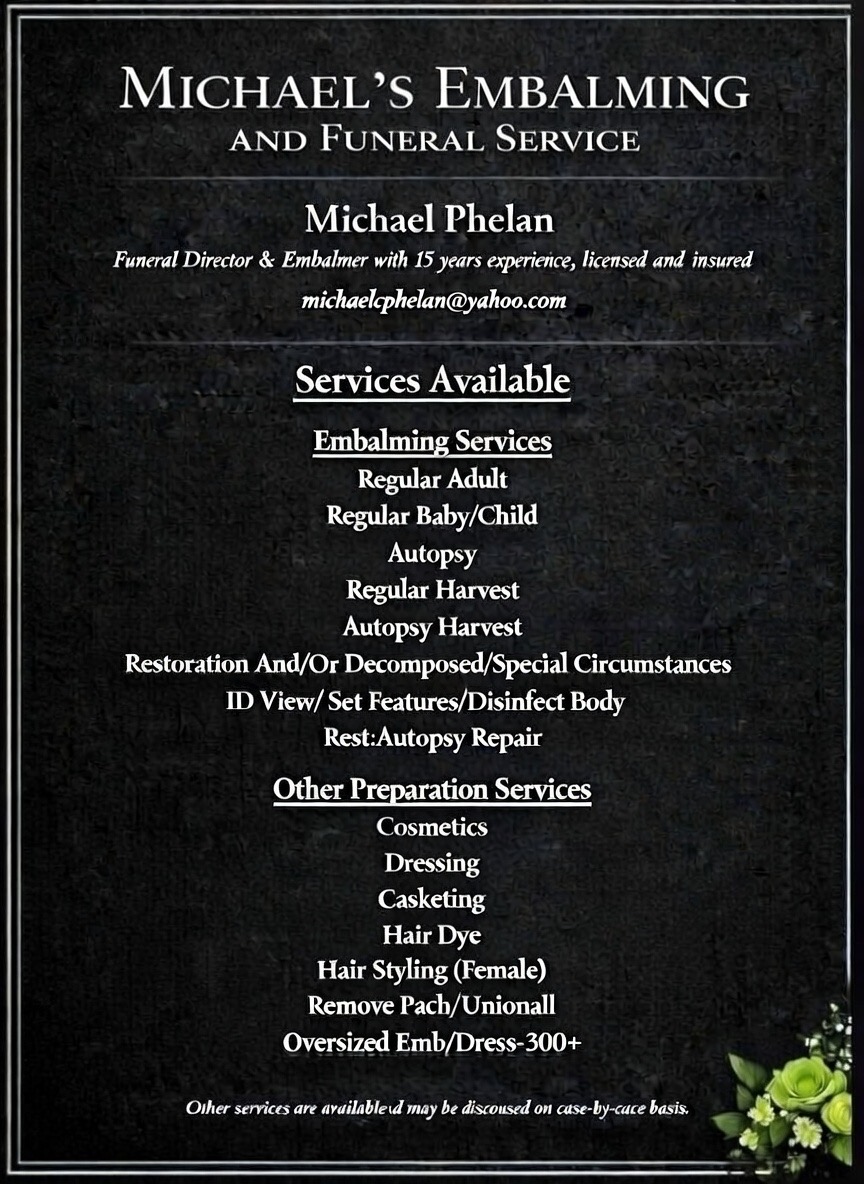 Services Available